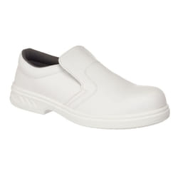 Portwest Mens Steelite Slip-on Safety Shoes - 2 UK, White