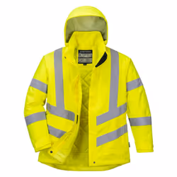 Portwest Womens/Ladies Hi-Vis Winter Jacket - XXL, Yellow