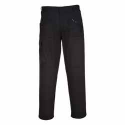 Portwest Mens Action Trousers - 48R, Black