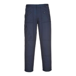 Portwest Mens Action Trousers - 32R, Navy