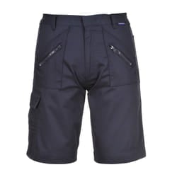 Portwest Mens Action Shorts - S, Navy