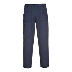 Portwest Mens Action Stretch Trousers - 42R, Navy