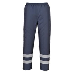 Portwest Mens Iona Lite Lined Winter Work Trousers - XXL, Navy