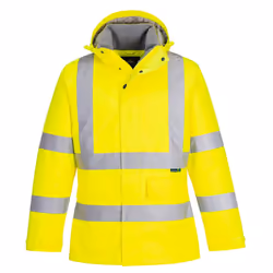 Portwest Mens Eco Friendly Hi-Vis Winter Jacket - XXL, Yellow