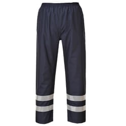 Portwest Mens Iona Lite Over Trousers - XXL, Navy
