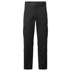 Portwest Mens Combat Lightweight Work Trousers - 38R, Black