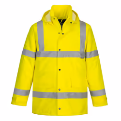 Portwest Mens Hi-Vis Winter Traffic Jacket - 7XL, Yellow