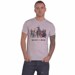 Marvel Comics Unisex Adult Eternals Characters Cotton T-Shirt - S, Grey