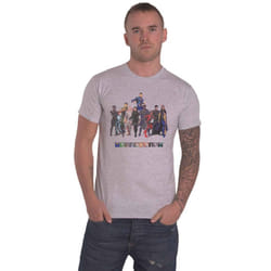 Marvel Comics Unisex Adult Eternals Characters Cotton T-Shirt - S, Grey