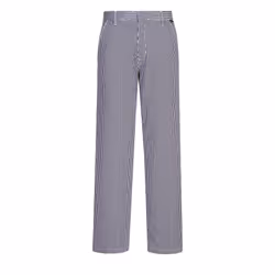 Portwest Unisex Adult Barnet Checked Chef Trousers - XS, Blue