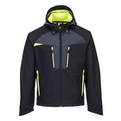 Portwest Mens DX4 Soft Shell Jacket - XS, Black