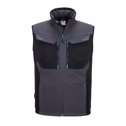 Portwest Mens WX3 Softshell Gilet - M, Metal Grey