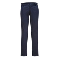 Portwest Womens/Ladies Stretch Chino Slim Trousers - 38R, Dark Navy