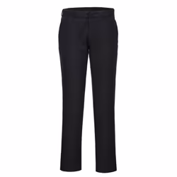 Portwest Womens/Ladies Stretch Chino Slim Trousers - 34R, Black