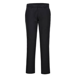Portwest Womens/Ladies Stretch Chino Slim Trousers - 32R, Black