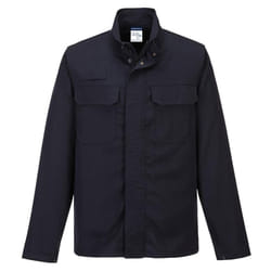 Portwest Mens Flame Resistant Molten Metal Jacket - S, Navy