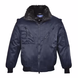 Portwest Mens Pilot Jacket - XL, Navy