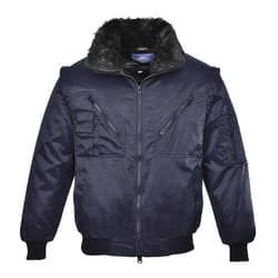 Portwest Mens Pilot Jacket - XL, Navy