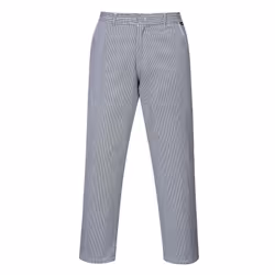 Portwest Unisex Adult Harrow Houndstooth Chef Trousers - 44R, Black/White