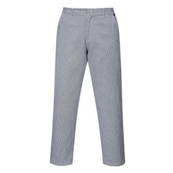 Portwest Unisex Adult Harrow Houndstooth Chef Trousers - 44R, Black/White