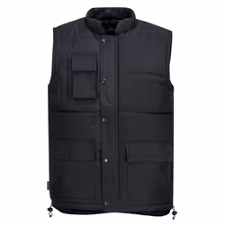 Portwest Mens Classic Body Warmer - 4XL, Black