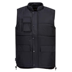 Portwest Mens Classic Body Warmer - 4XL, Black