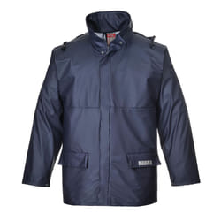 Portwest Mens Sealtex Flame Jacket - M, Navy