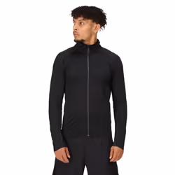 Regatta Mens Core Stretch Full Zip Midlayer - 2XL, Black