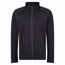 Regatta Mens Core Stretch Full Zip Midlayer - XL, Black