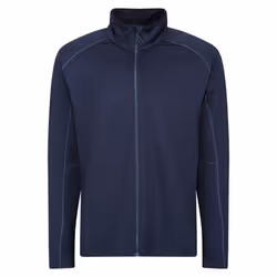 Regatta Mens Core Stretch Full Zip Midlayer - 3XL, Navy