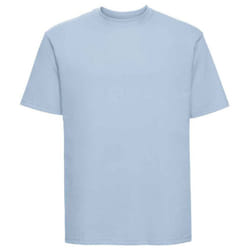 Russell Mens Ringspun Cotton Classic T-Shirt - S, Mineral Blue