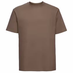 Russell Mens Ringspun Cotton Classic T-Shirt - 4XL, Mocha