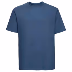 Russell Mens Ringspun Cotton Classic T-Shirt - 2XL, Indigo Blue