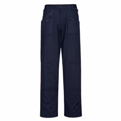 Portwest Mens Action Lined Work Trousers - XL R, Navy
