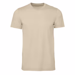 Gildan Mens Midweight Soft Touch T-Shirt - XL, Sand