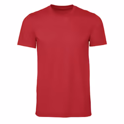 Gildan Mens Midweight Soft Touch T-Shirt - L, Red