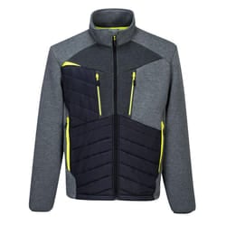 Portwest Mens DX4 Hybrid Baffled Padded Jacket - L, Metal Grey