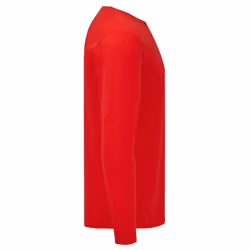 Fruit of the Loom Mens Iconic Long-Sleeved T-Shirt - S, Red