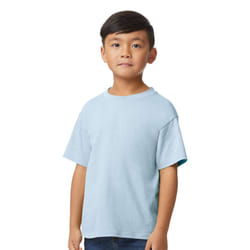 Gildan Childrens/Kids Midweight Soft Touch T-Shirt - 3-4 Years, Light Blue