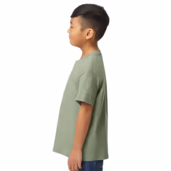 Gildan Childrens/Kids Midweight Soft Touch T-Shirt - 7-8 Years, Sage