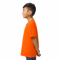 Gildan Childrens/Kids Midweight Soft Touch T-Shirt - 3-4 Years, Orange