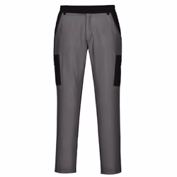 Portwest Mens Combat Cut Resistant Work Trousers - L, Black