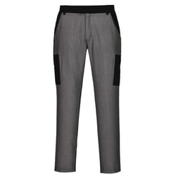 Portwest Mens Combat Cut Resistant Work Trousers - XXL, Black