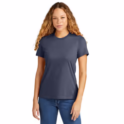 Gildan Womens/Ladies CVC Soft Touch T-Shirt - S, Navy Mist