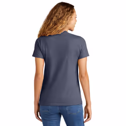 Gildan Womens/Ladies CVC Soft Touch T-Shirt - S, Navy Mist