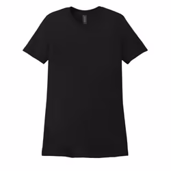 Gildan Womens/Ladies CVC Soft Touch T-Shirt - L, Pitch Black