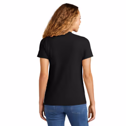 Gildan Womens/Ladies CVC Soft Touch T-Shirt - L, Pitch Black