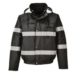Portwest Mens Iona Lite Bomber Jacket - 3XL, Black