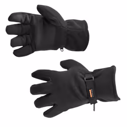 Portwest Mens Insulatex Fleece Winter Gloves - One Size, Black
