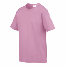 Gildan Mens Softstyle T-Shirt - 3XL, Charity Pink